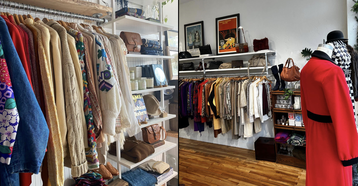 Modern vintage clothing stores on sale